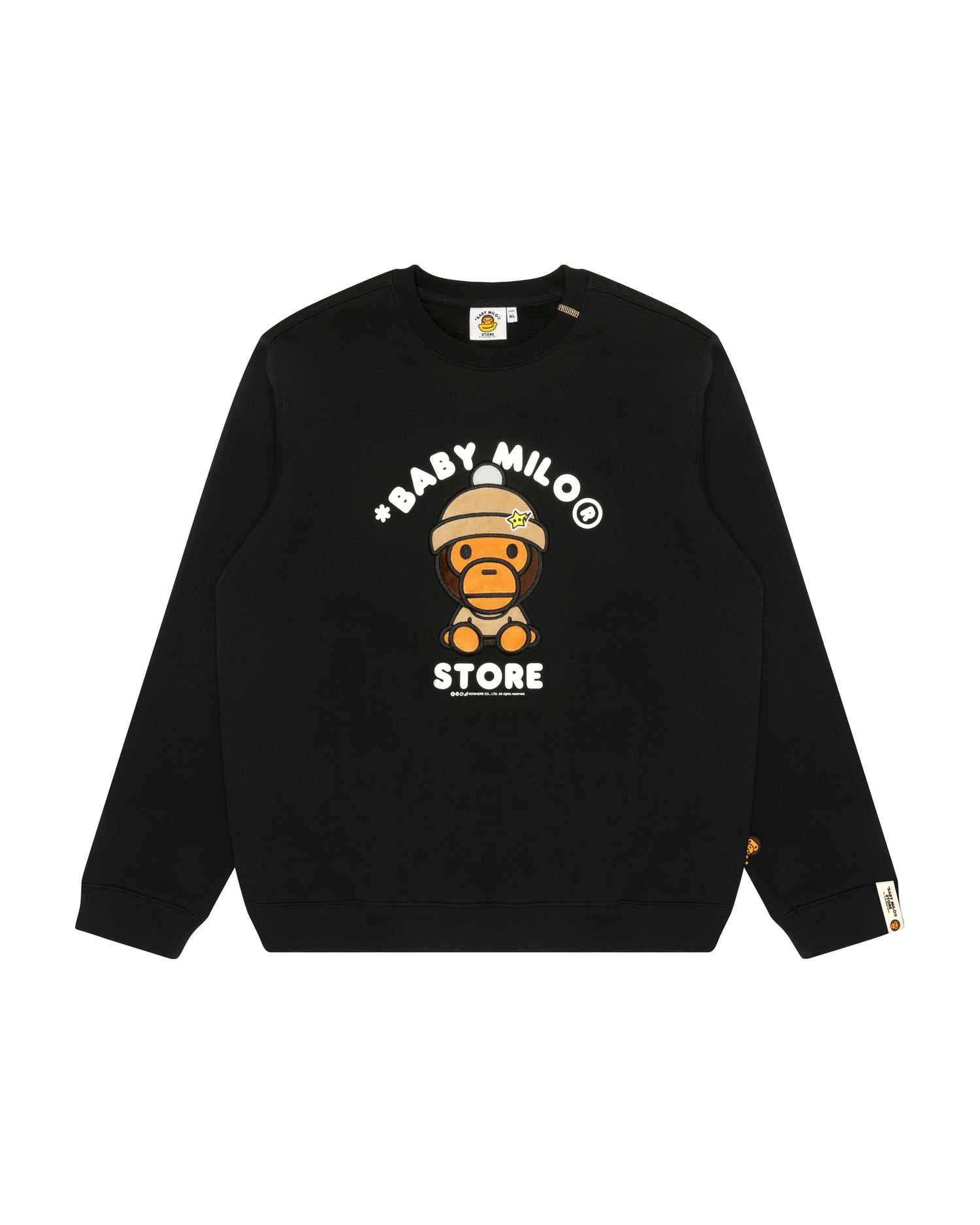 BABY MILO® STORE Baby Milo crew neck sweatshirt | Bape official