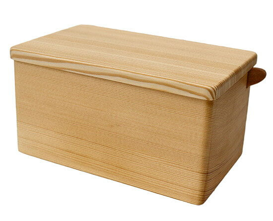 バターを温度変化から守ってくれる木製のバターケース - inzak