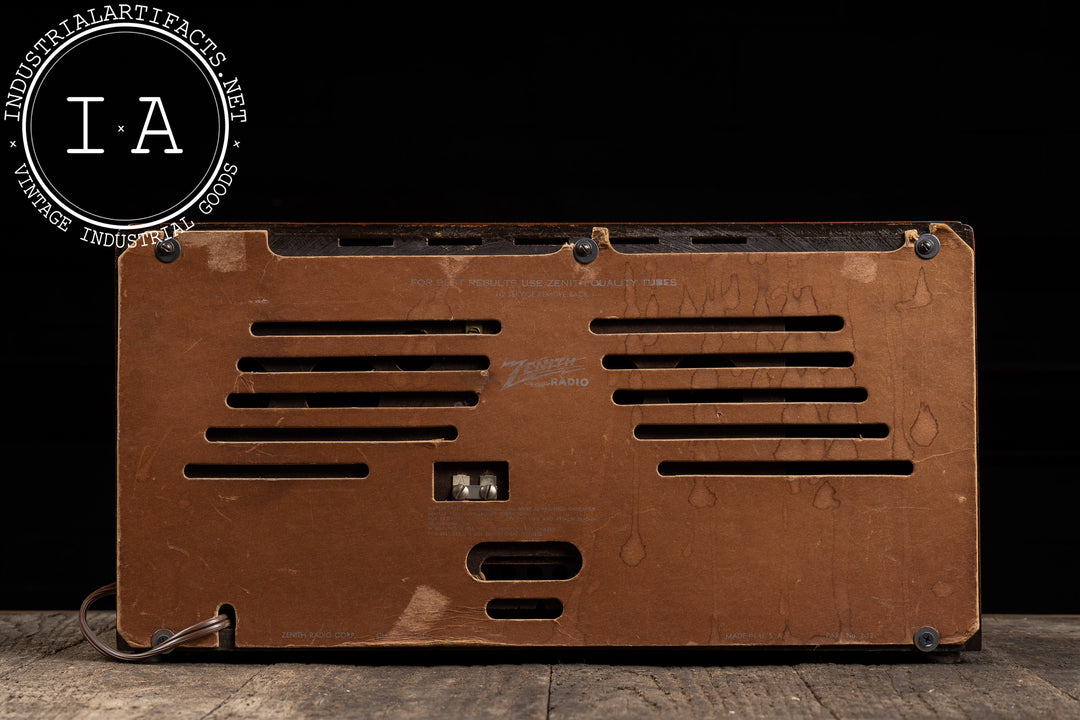 Vintage Model 6S632 Radio by Zenith – Industrial Artifacts