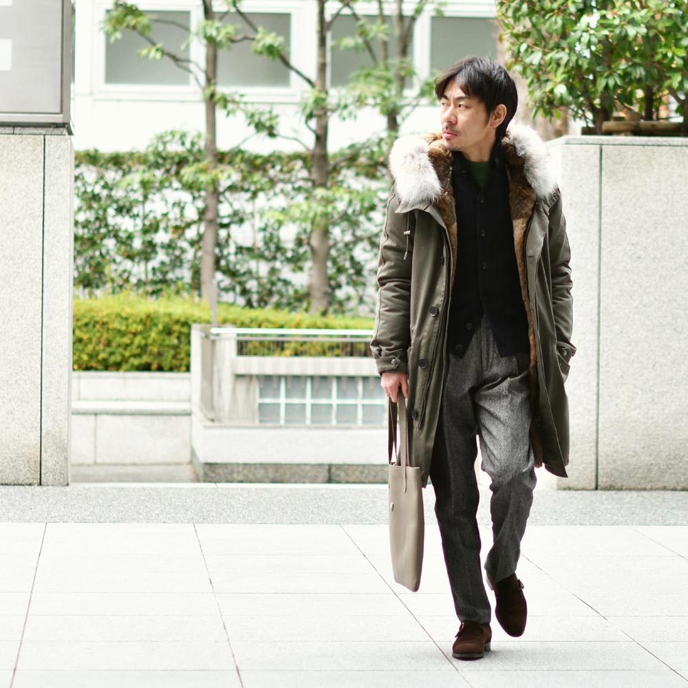 極上毛皮で心も体も温かリッチ！YVES SALOMON【イヴ サロモン