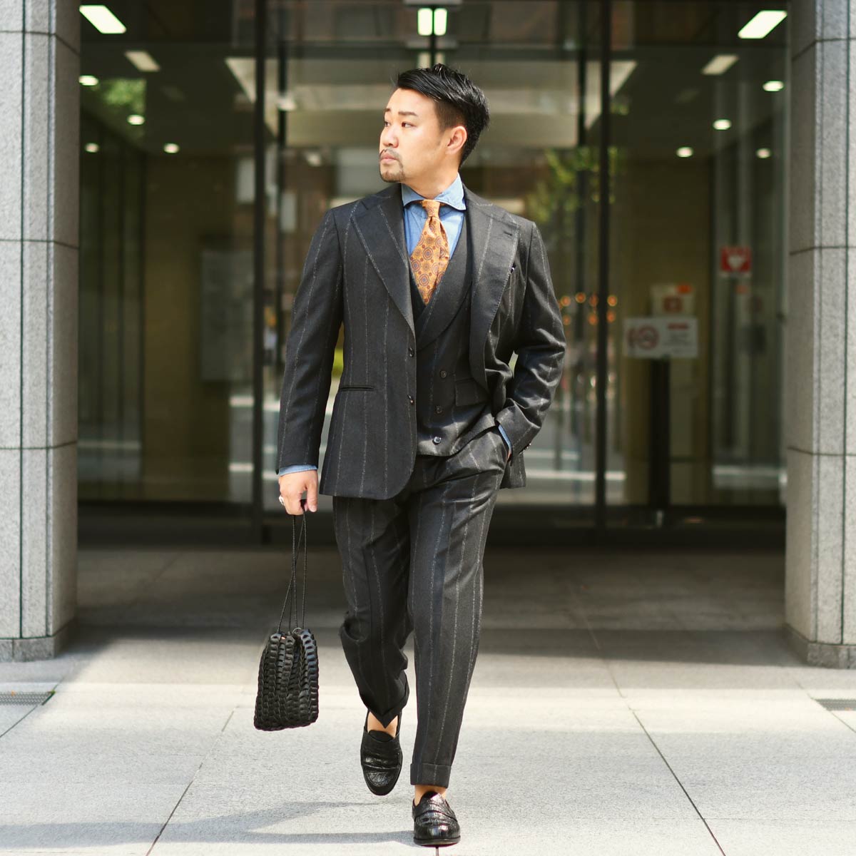 貫禄満載スリーピーススーツ！！～Gabriele Pasini【ガブリエレ