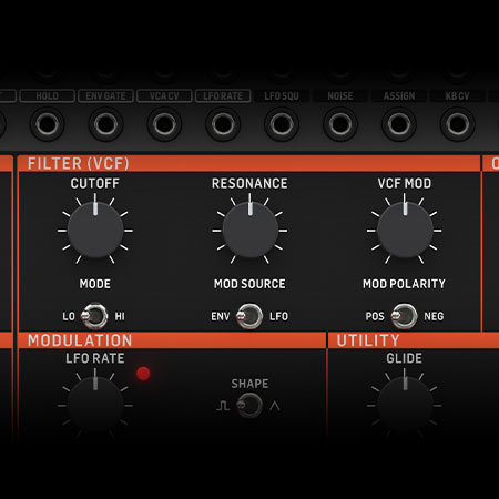 Behringer GRIND | ハイブリッド セミモジュラー シンセサイザー
