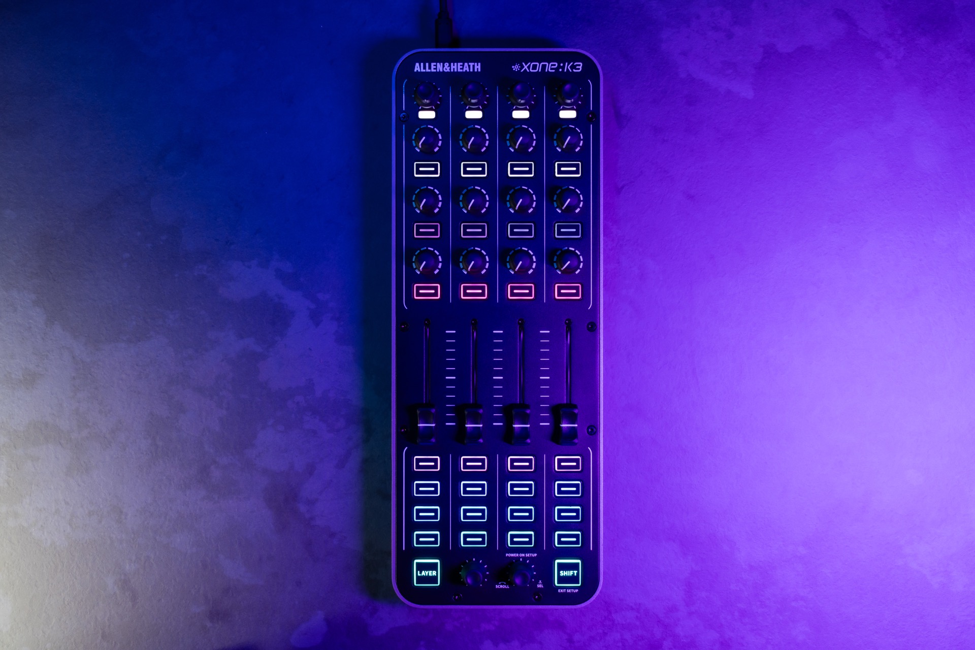 Allen & Heath Xone:K3 | DJ、プロデューサー、パフォーマーのための