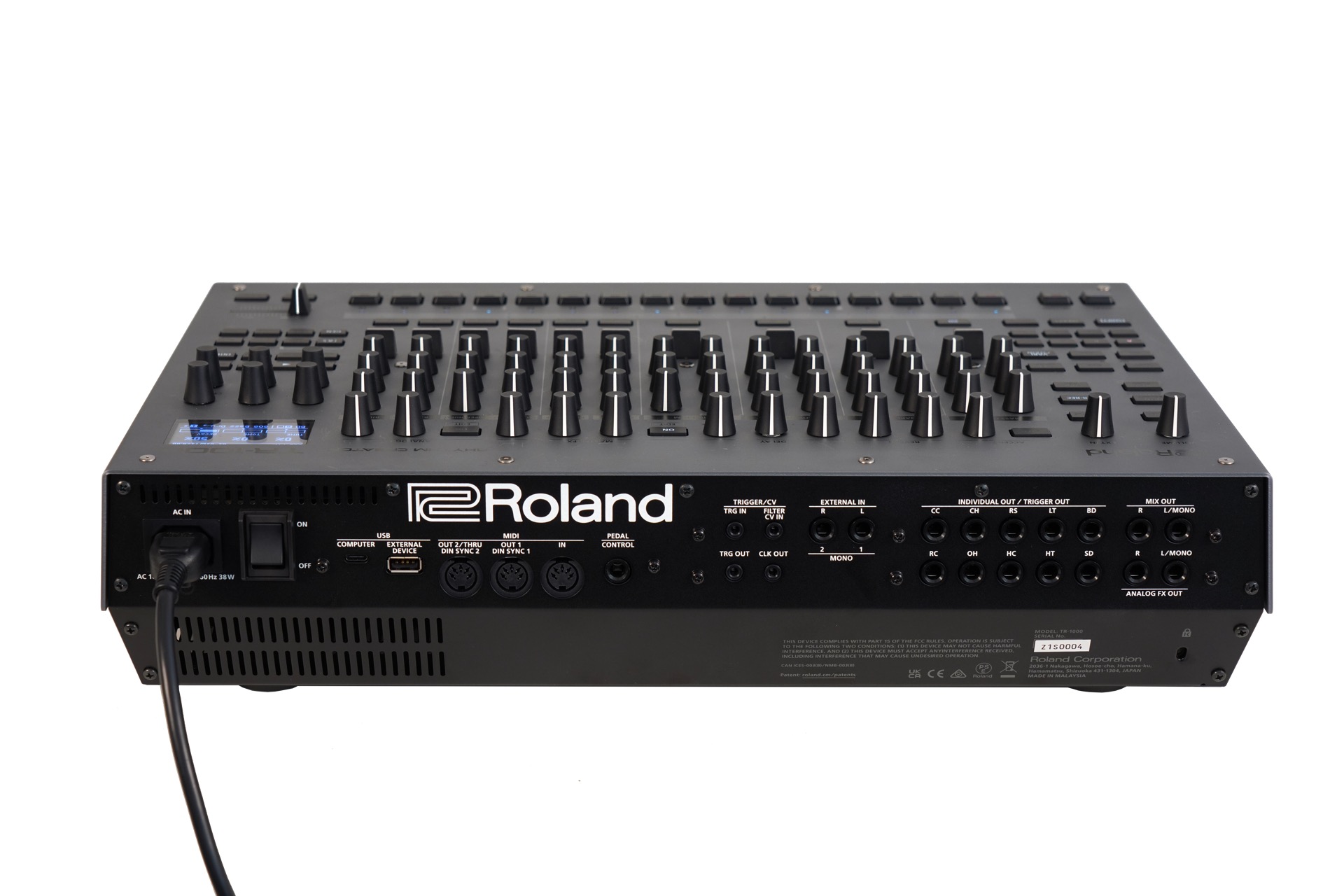 Roland TR-1000 | 40年ぶりのアナログ音源も搭載した最新のモンスター