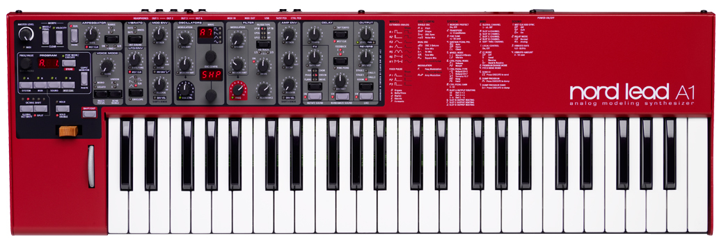 レビュー】バーチャル・アナログ・シンセサイザーNord Lead A1を試して