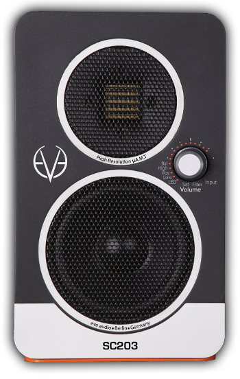 EVE Audio SC203 | 「コンパクト」と「パワー」を両立するデスクトップ