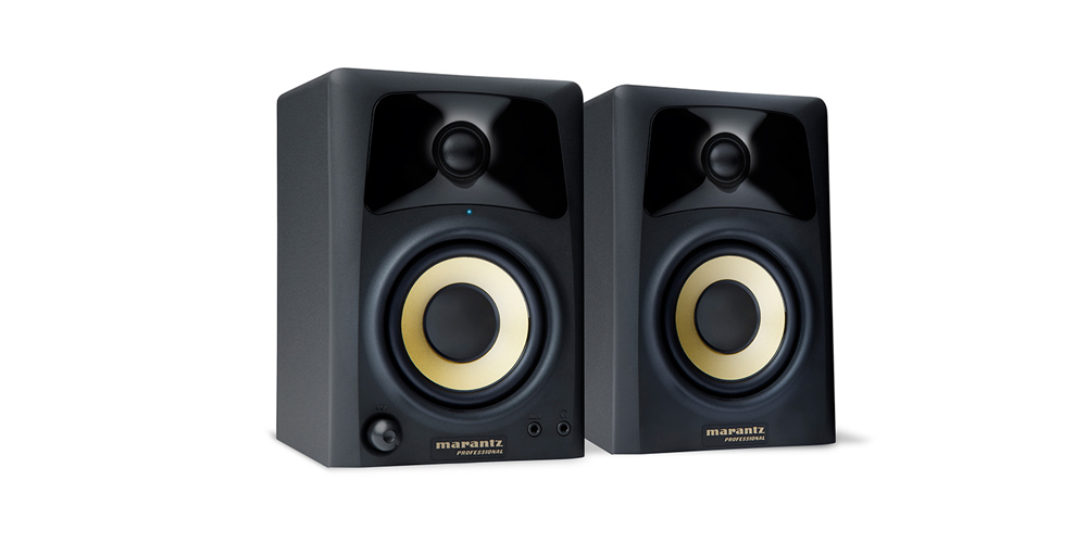 高音質高出力のコンパクト・デスクトップ・パワード・スピーカー