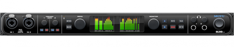 MOTU 828es – USB2.0 / Thunderbolt / AVB対応オーディオ