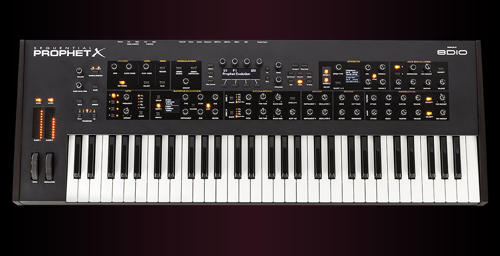 Sequential Prophet X / XL | 8DiO社のサンプルライブラリー搭載の