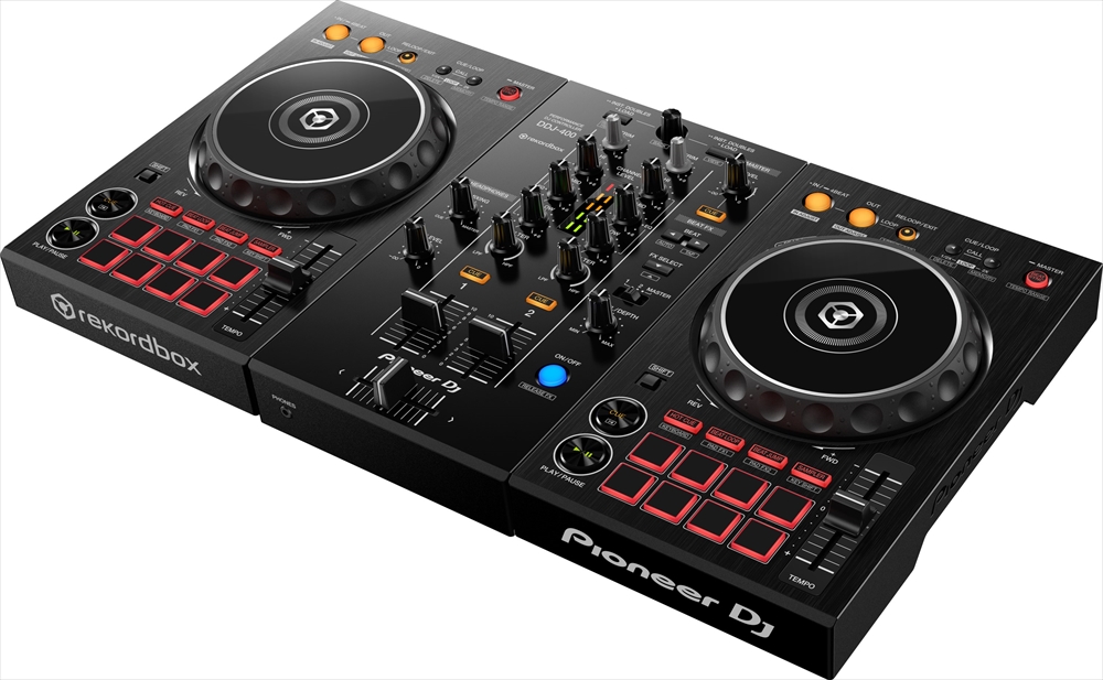 Pioneer DJ DDJ-400 | rekordbox dj 専用2チャンネルDJコントローラー