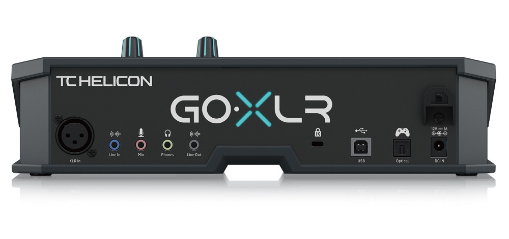 TC Helicon GoXLR | 電動フェーダーとボーカルエフェクトを搭載した4ch