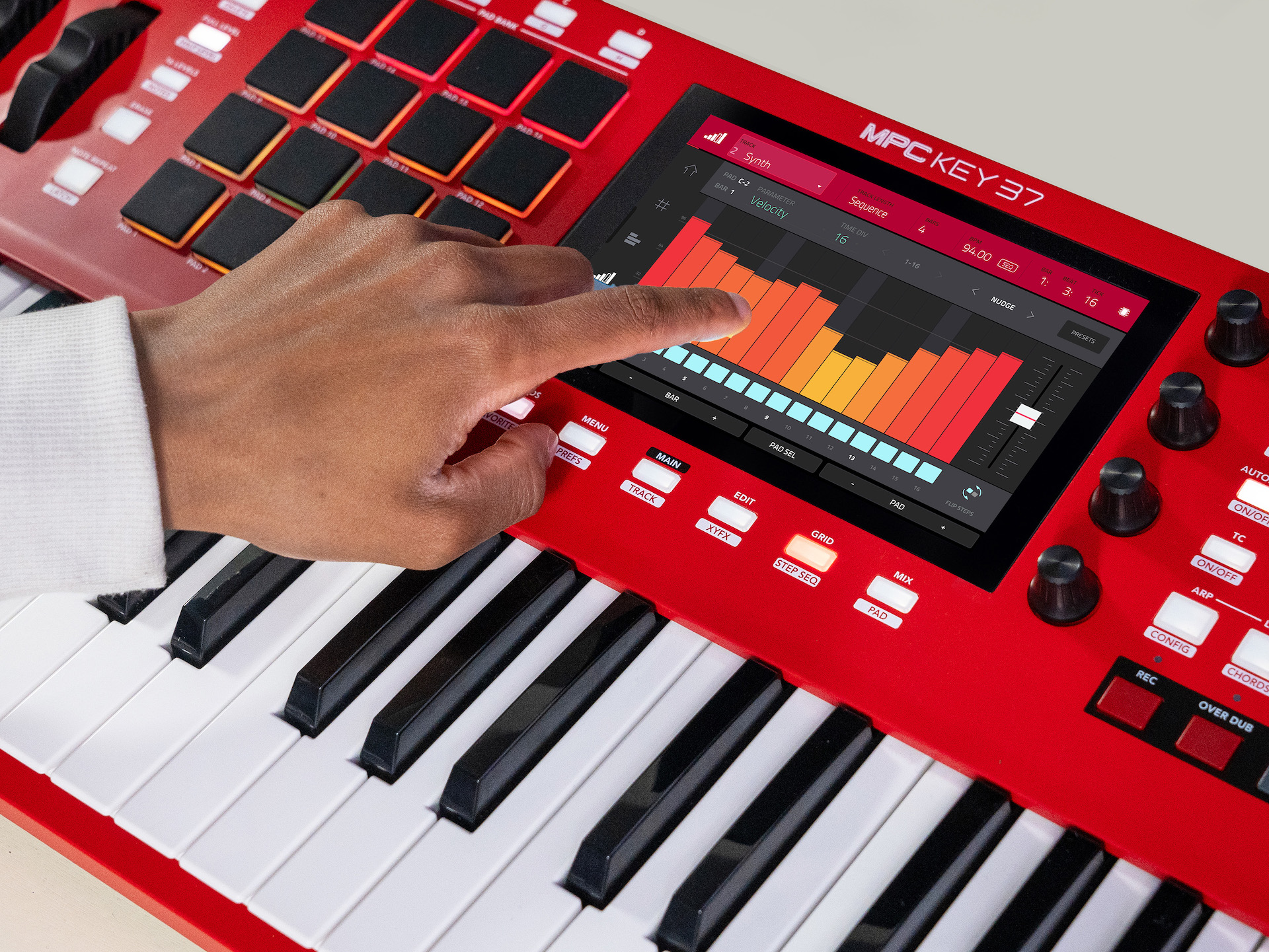 AKAI Professional MPC Key 37 | 37鍵アクションキーボード搭載の