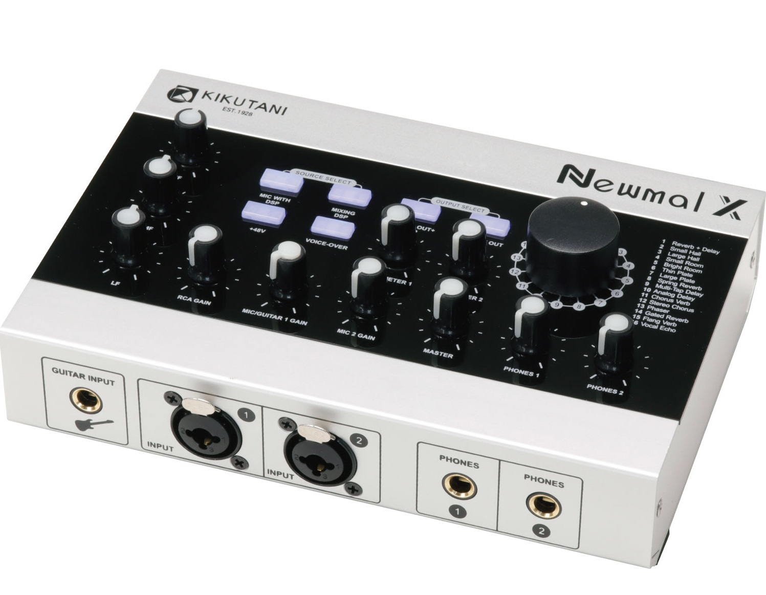 KIKUTANI Newmal X | 使いやすさとわかりやすさを重視した オーディオ