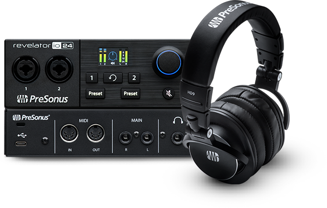 Presonus Revelator io24 | レコーディング、ミックス、配信に最適な