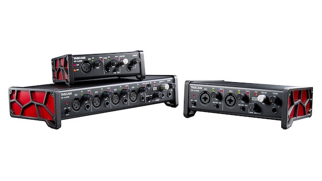 TASCAM US-1x2HR / US-2x2HR / US-4x4HR | 192kHz対応 USB Type-C採用