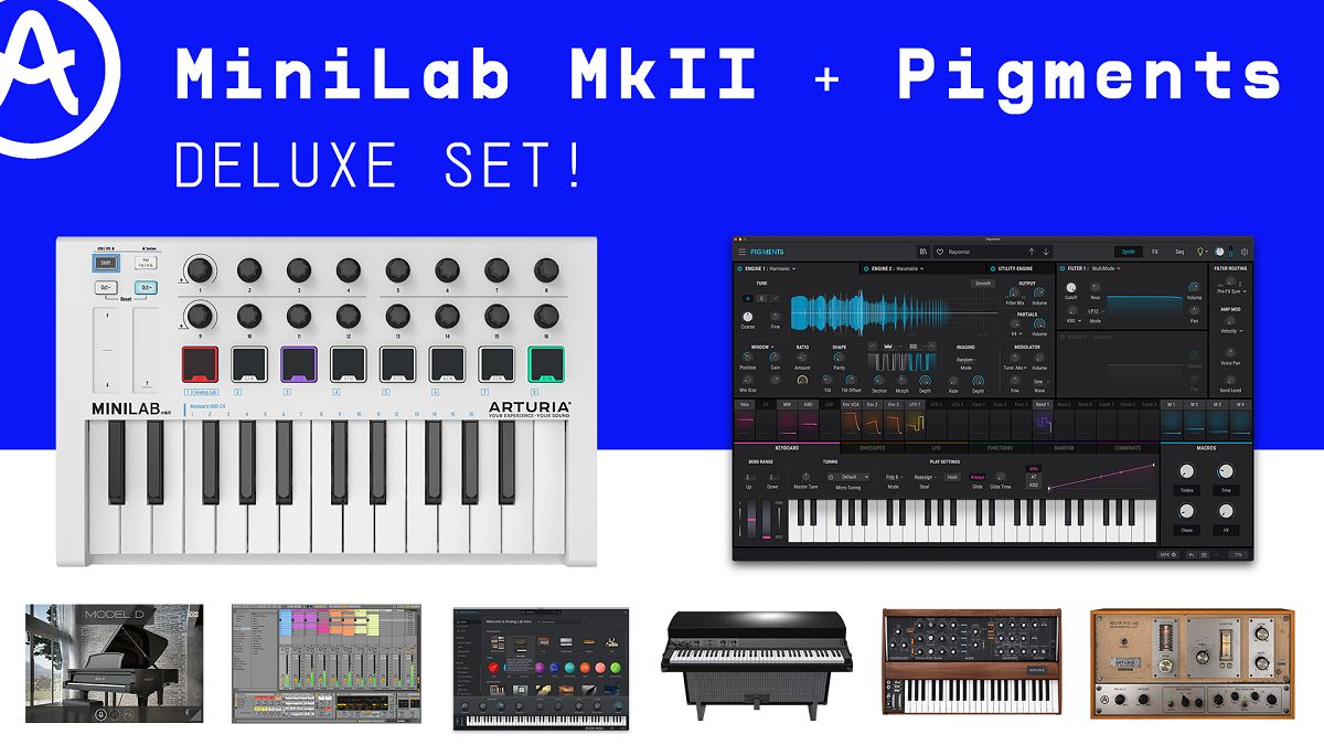 コンパクトなミニ鍵盤アナログシンセサイザーMICROBRUTEのスペシャル