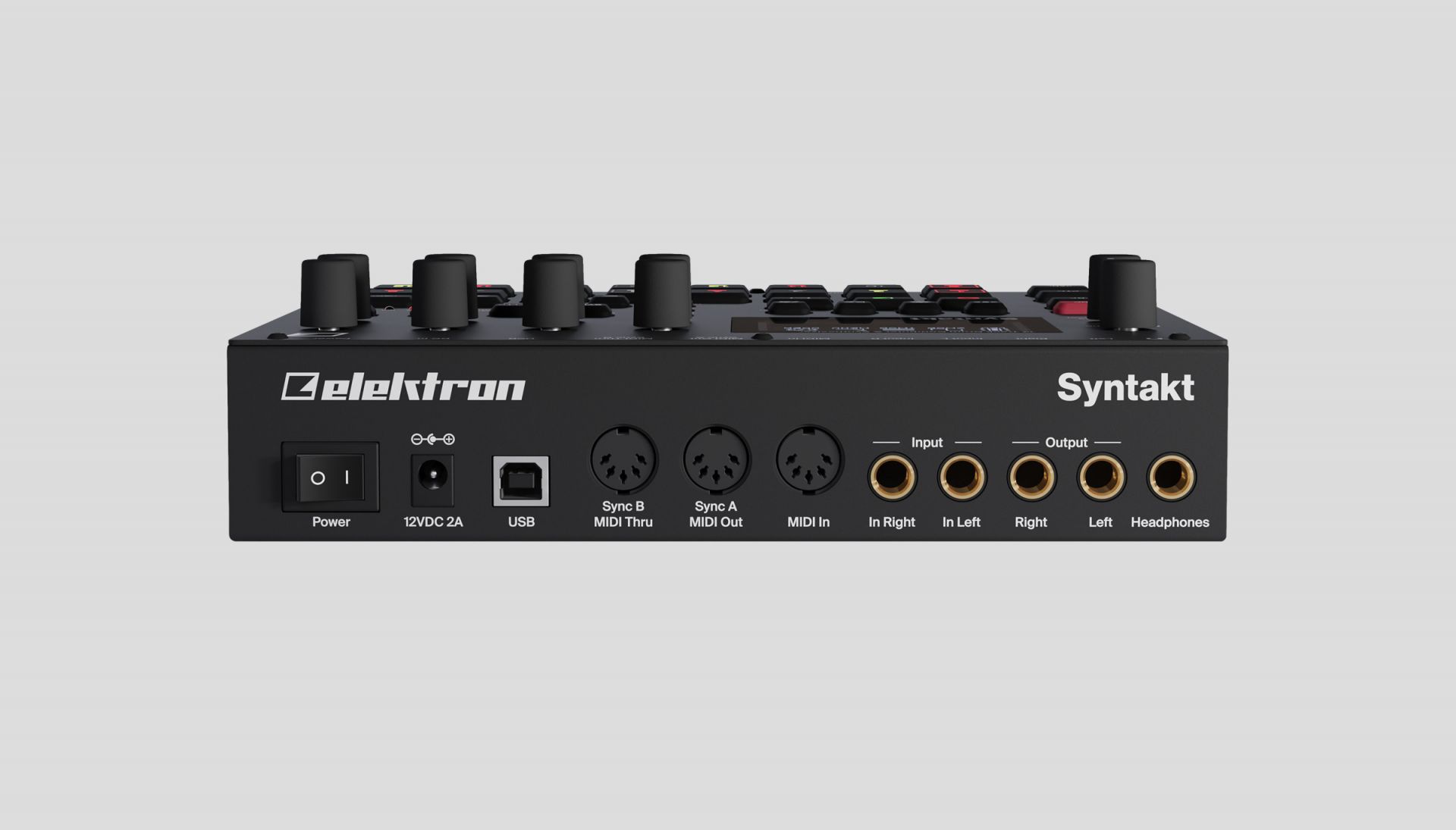 Elektron ” Syntakt ” | 12トラックのドラムコンピュータ