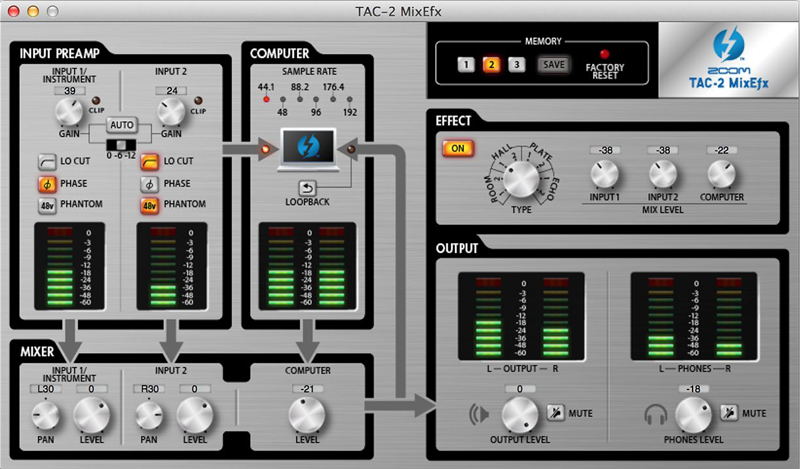 ZOOM 「TAC-2」発表！Thunderbolt接続オーディオインターフェース