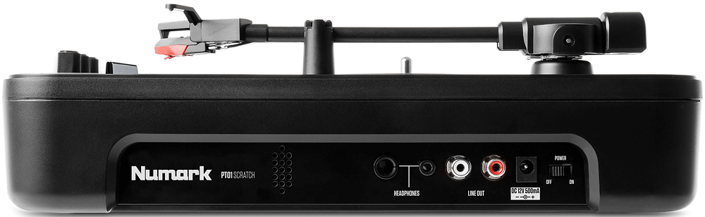 7インチレコード対応ポータブルターンテーブル Numark PT01 SCRATCH