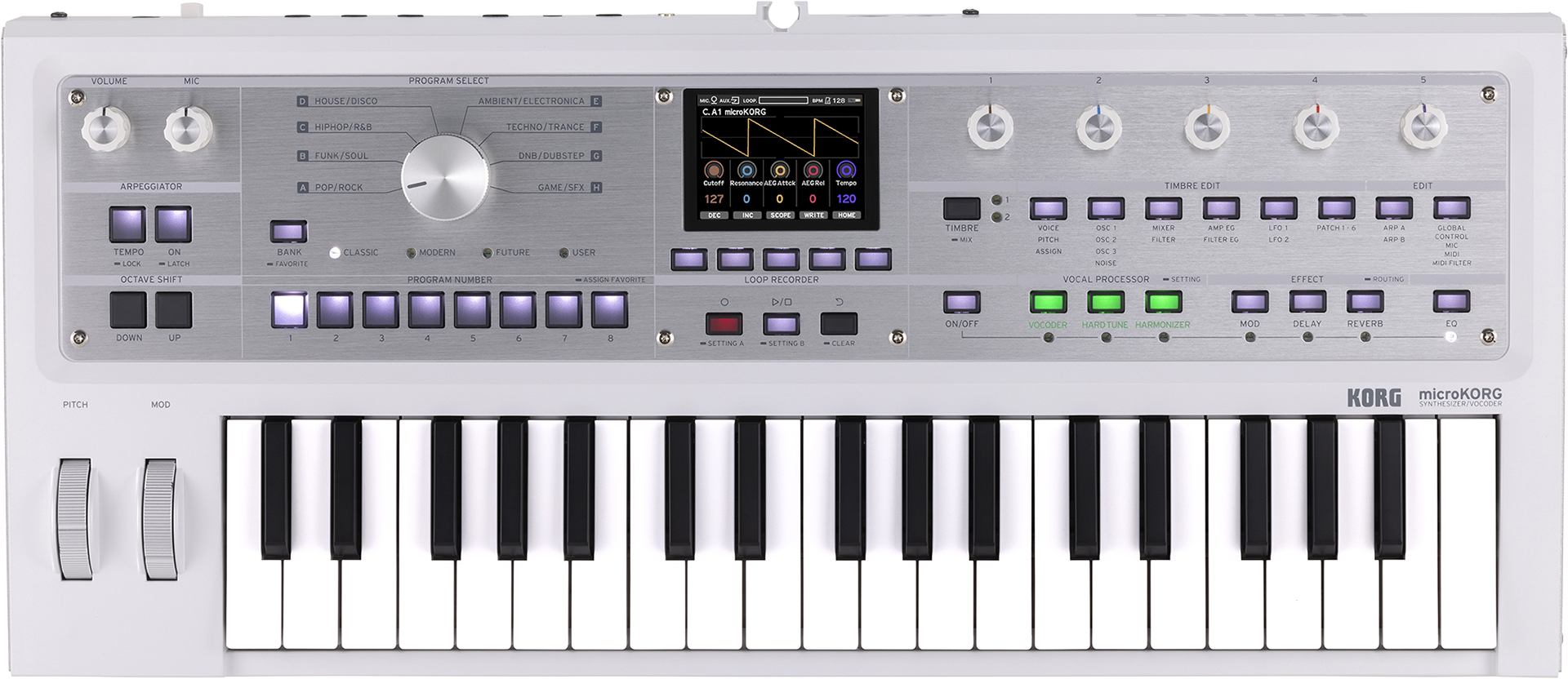KORG microKORG2 | 3つのコンセプトによる新サウンドとルーパー