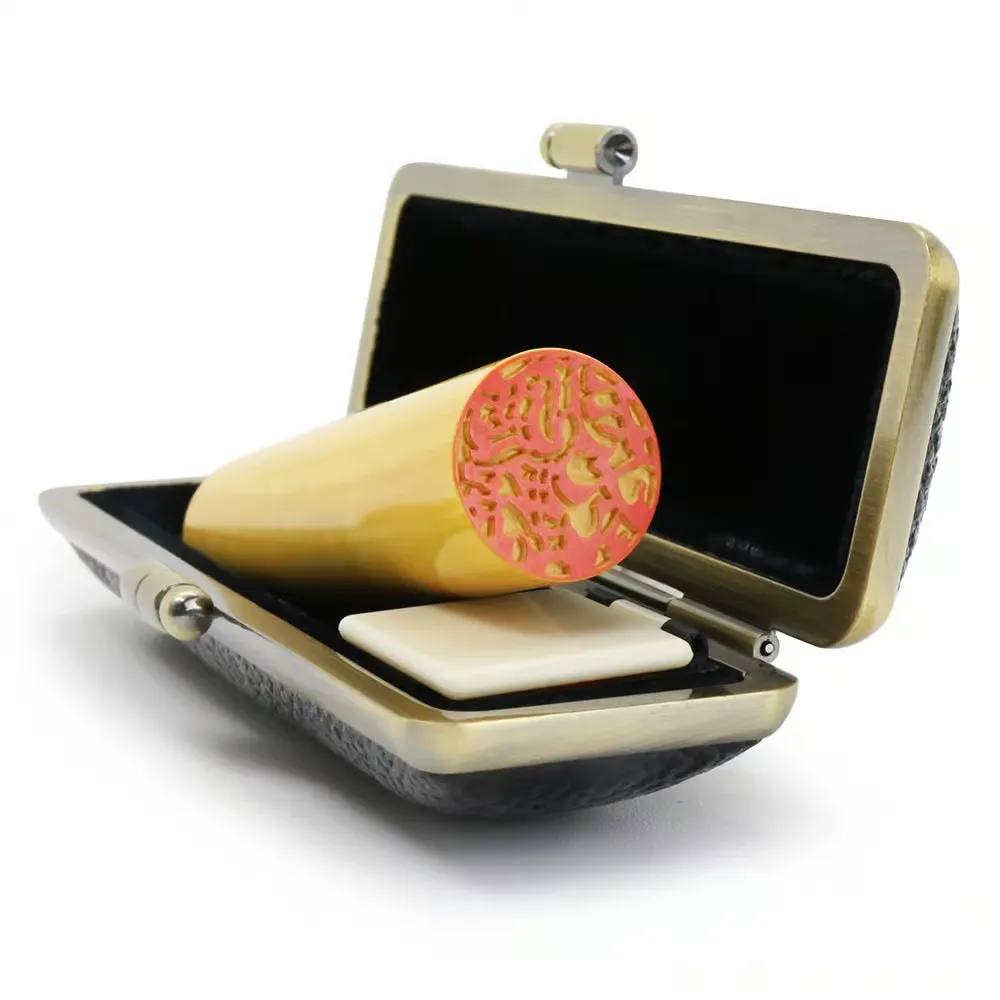 薩摩本柘 世果報印鑑 13.5mm 書浪人善隆の書が生きる印章｜京都の