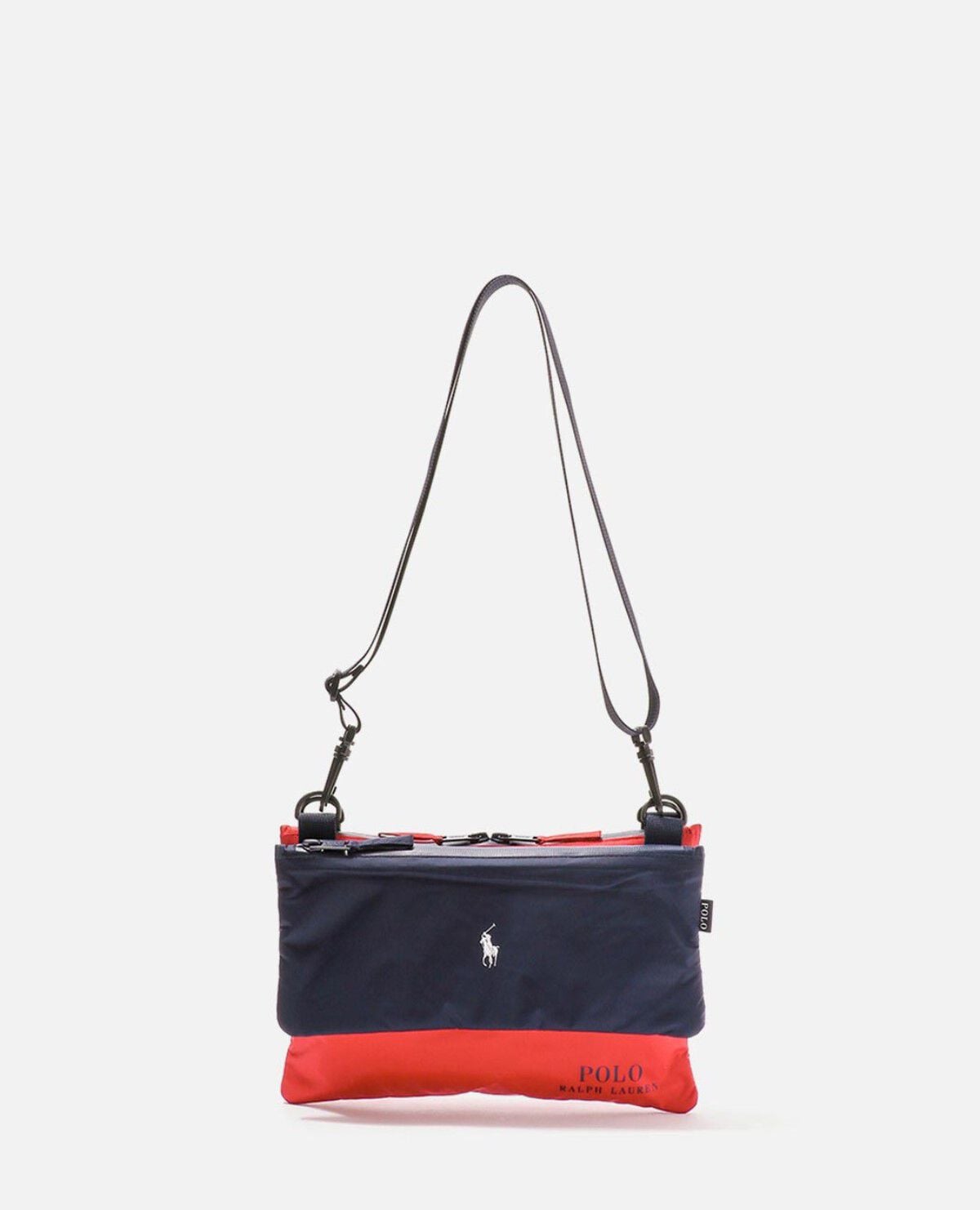 ポロ ポニー レイン ショルダー バッグ マルチポーチ レッド｜ポロ