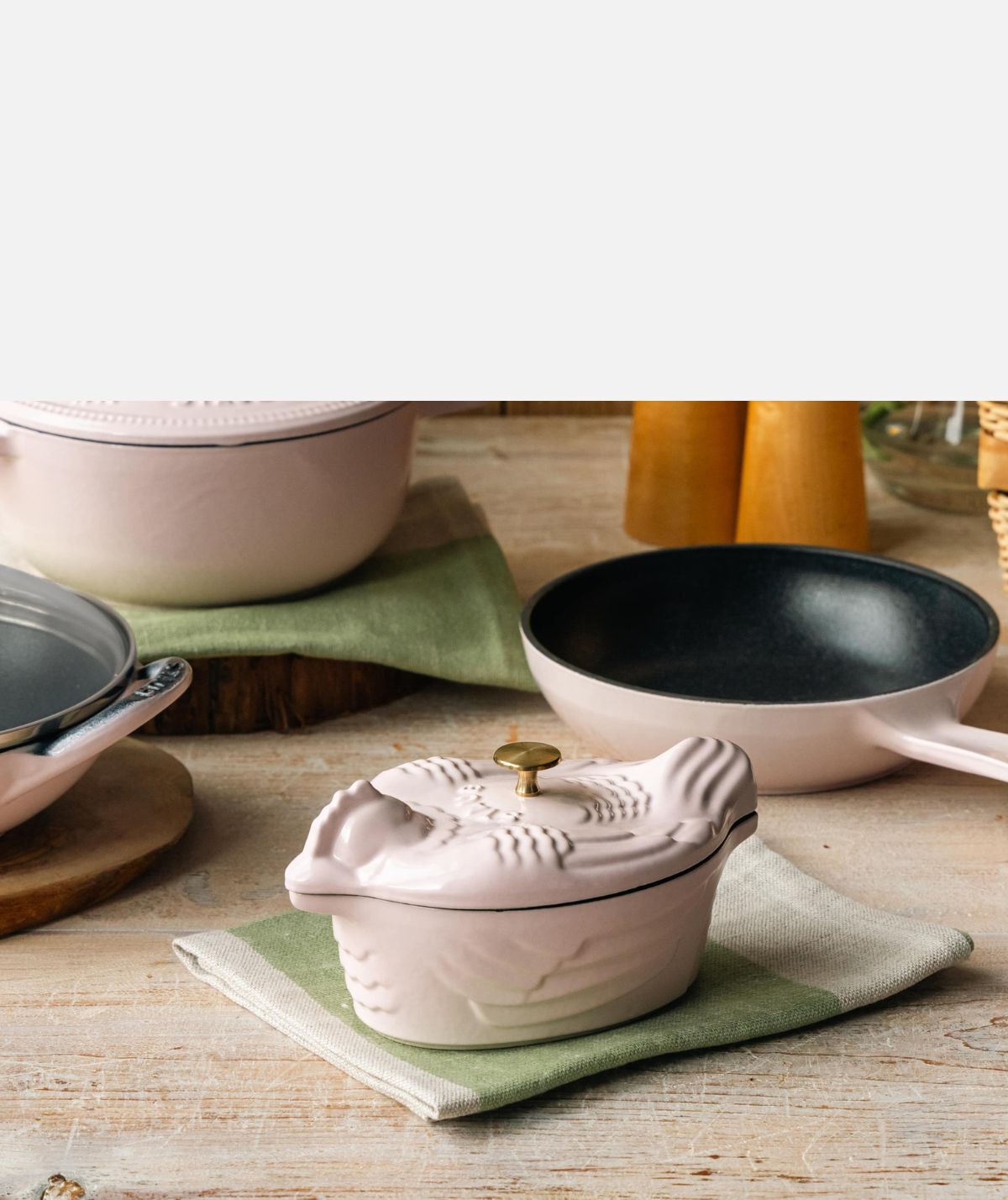 スモールチキンココット11cm ソルベローズ｜ストウブ / Staub 2026