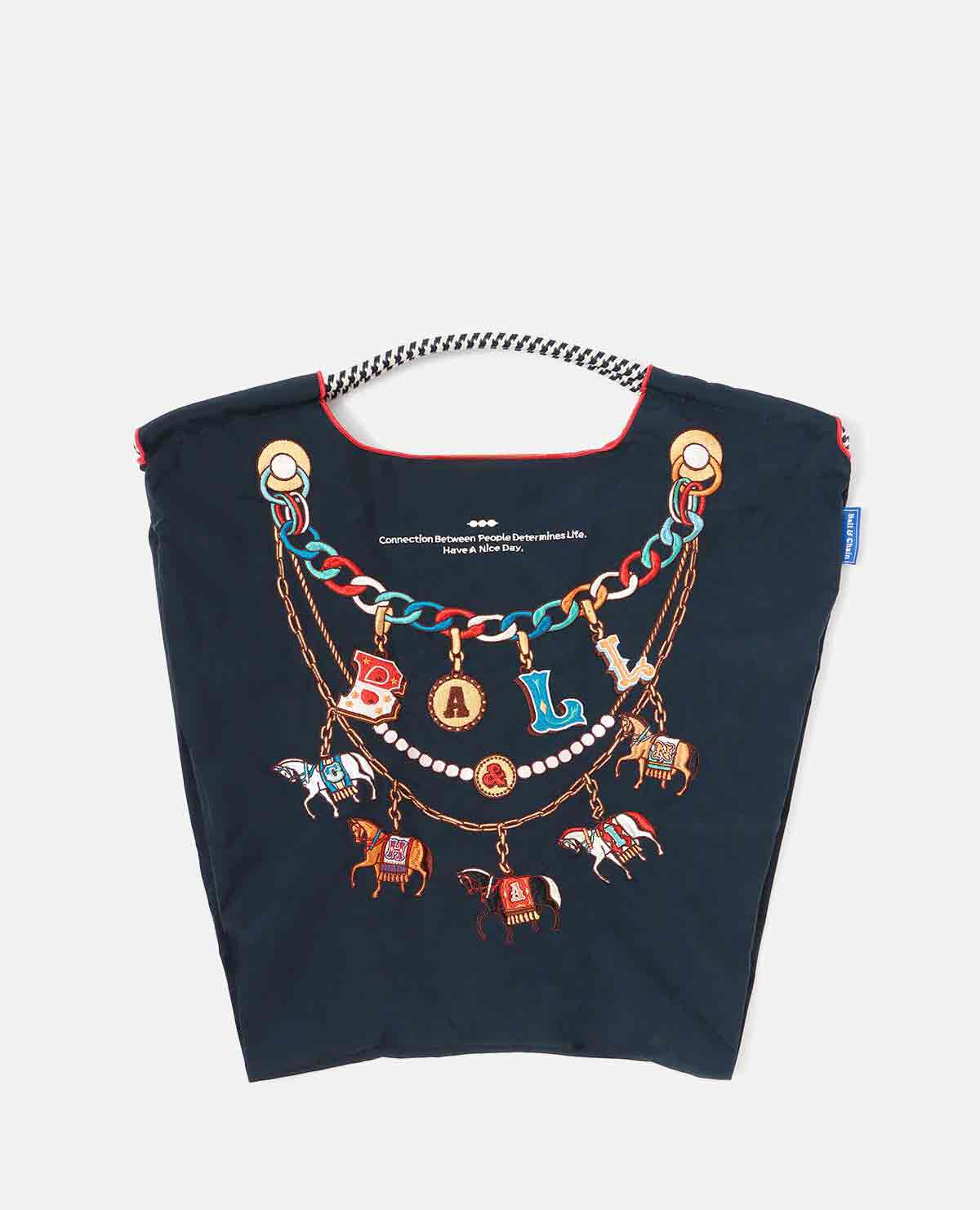 ホース チャーム 馬 エコバッグ｜ボールアンドチェーン / Ball＆Chain