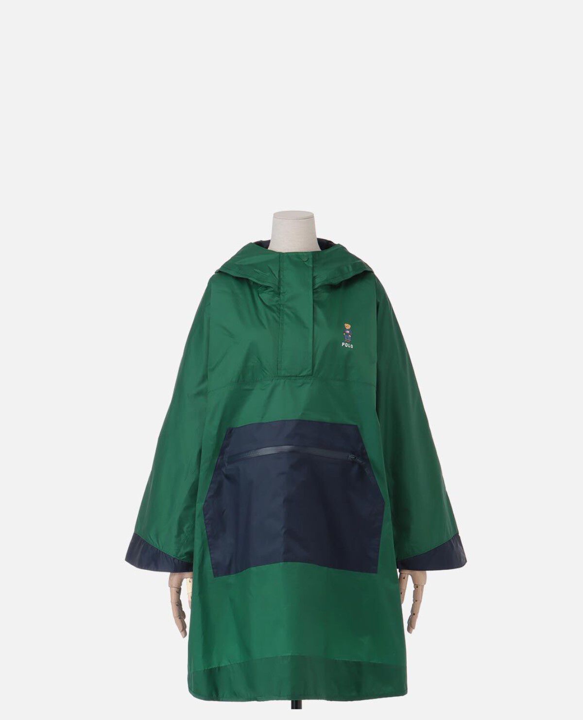 ポロ ベア チェック レインコート レイン ポンチョ｜ポロ ラルフ