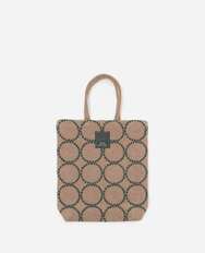 ミナ トーストバッグ トートバッグ 大 タンバリン ライトグレー｜ミナ