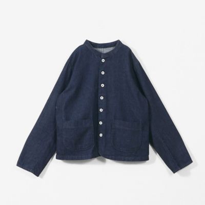 デニムスタンドカラージャケット | GRANDMA MAMA DAUGHTER (Women