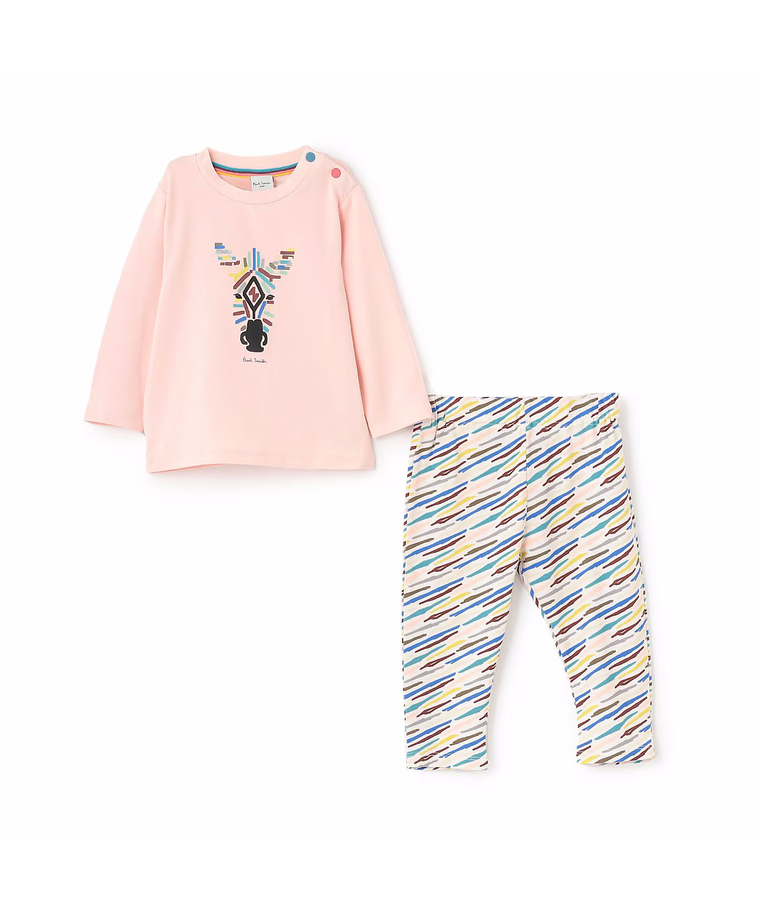 ゼブラ柄長袖Tシャツ＆パンツセット 4053515 | Paul Smith