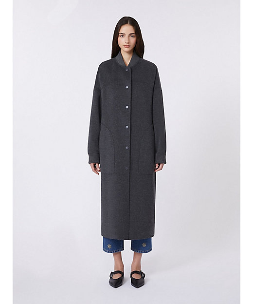 アラマーロ ウール ブレンド ダブルフェイス コート