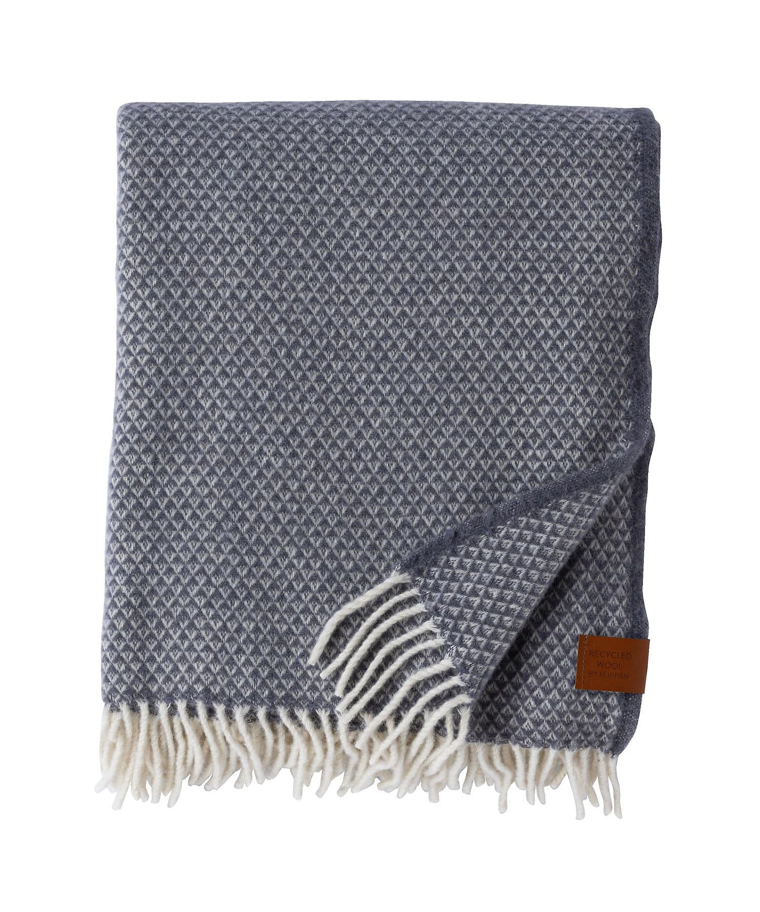 リサイクルメリノウールスロー ヴァレー グレー | KLIPPAN/クリッパン