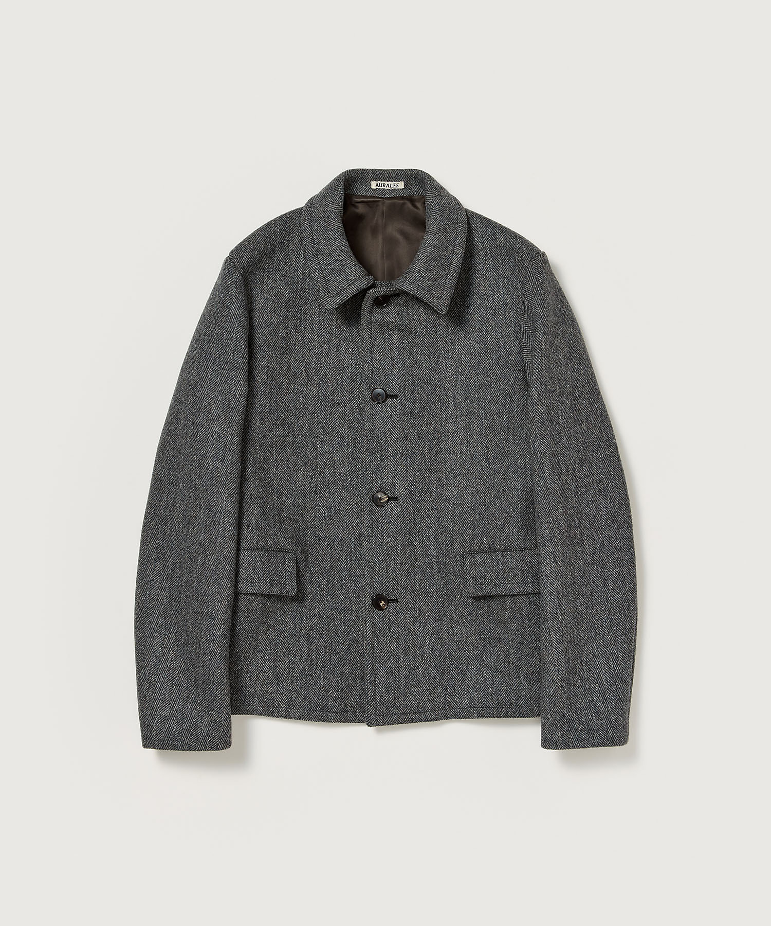 ブルゾン SHETLAND WOOL DOUBLE CLOTH