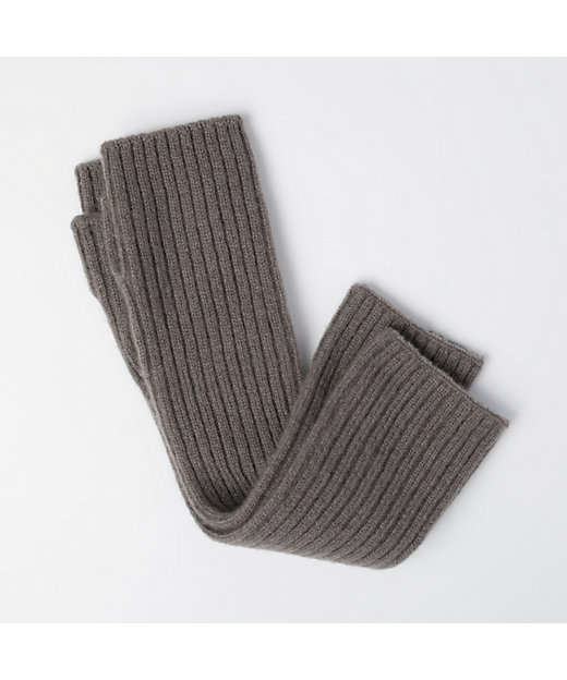 ミドルゲージカシミヤ2×2リブウォーマー | ASAUCE MELER (Women