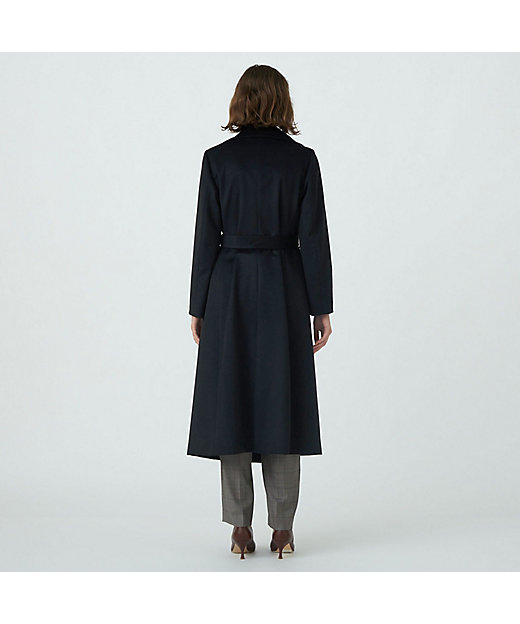 スーパーカシミヤ ベルテッドコート | maison TOMORROWLAND/メゾン