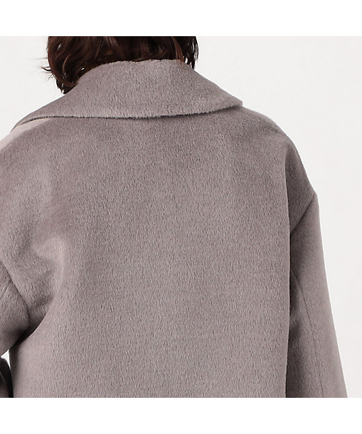 スーパーファインアルパカ ショートコート | maison TOMORROWLAND