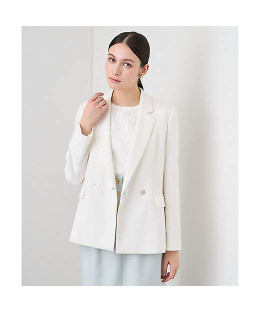 セットアップ対応商品】バスケットツイードダブル ジャケット | ANAYI