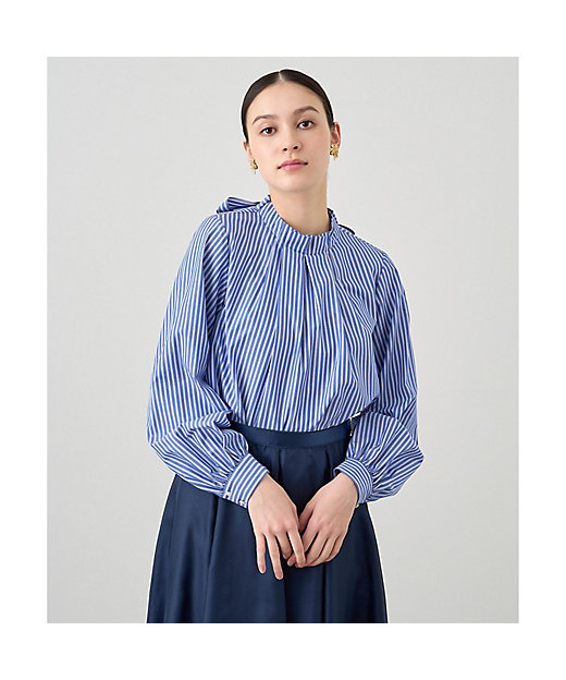 コットン2WAYボウタイブラウス | ANAYI/アナイ | 三越伊勢丹