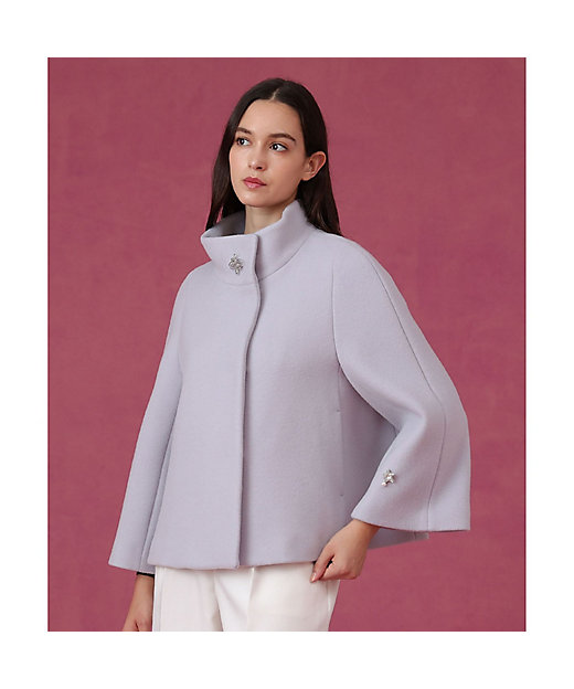 ウールビーバーショートコート | ANAYI/アナイ | 三越伊勢丹オンライン