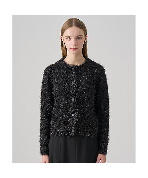 ラメシャギークルー カーディガン | ANAYI/アナイ | 三越伊勢丹