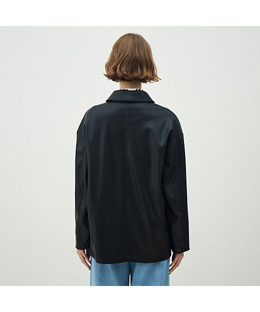 レザーライク カバーオール | maison TOMORROWLAND/メゾン