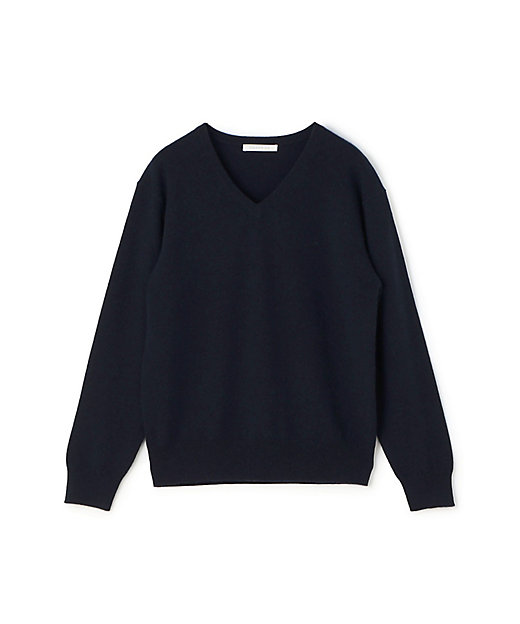 スコットランドカシミヤ Vネックニット | GALERIE VIE (Women