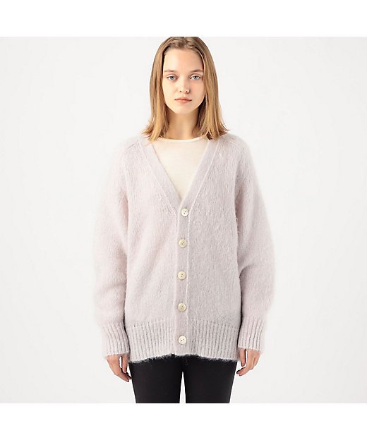 キッドモヘア Vネックカーディガン | GALERIE VIE (Women)/ギャルリー