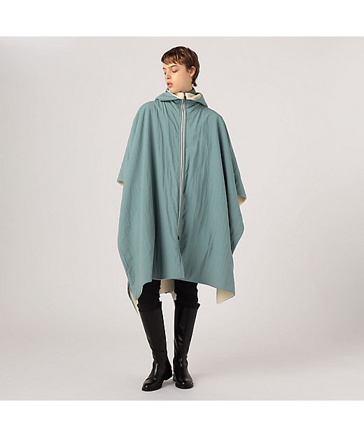 レーヨンウール リバーシブルポンチョ | maison TOMORROWLAND/メゾン