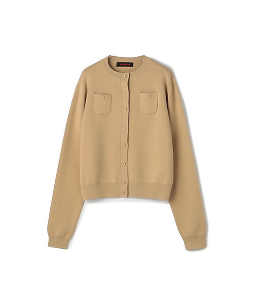 コットンカシミヤ クルーネックカーディガン | CABaN/キャバン | 三越