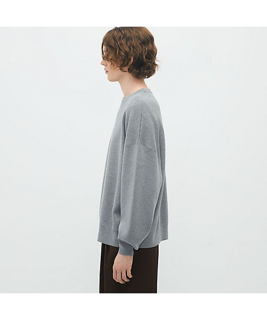 CABaN コットンカシミヤ クルーネックプルオーバー | CABaN