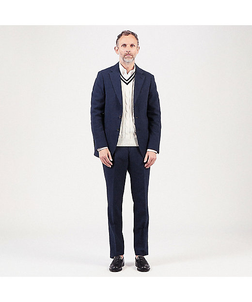 コットン Vネックチルデンベスト | TOMORROWLAND (Men