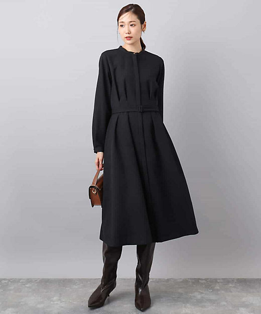 ウエストタックデザインワンピース／洗える | MK MICHEL KLEIN (Women